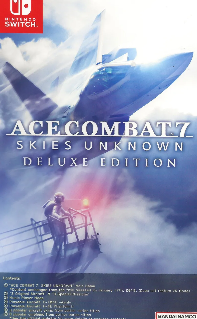 Ace Combat 7: Skies Unknown Deluxe Edition (Asian English Import) - Nintendo Switch