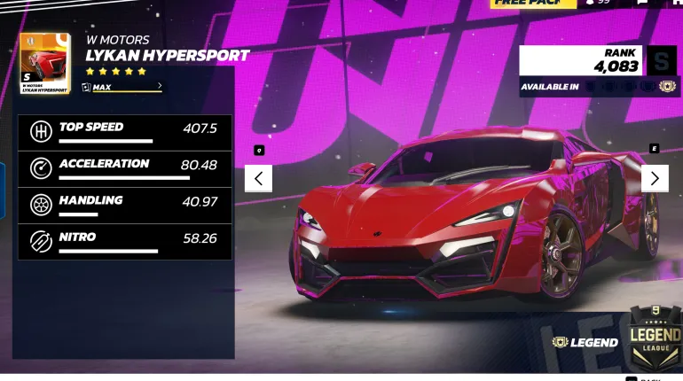 Asphalt Legends UNITE: Supercharged Edition - Playstation 5