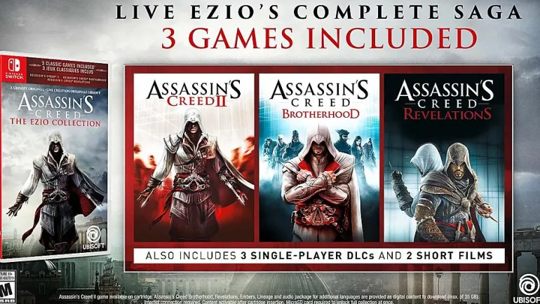 ASSASSIN’S CREED THE EZIO COLLECTION - SWITCH