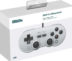 8BITDO SN30 PRO WIRED [GREY]