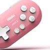 8Bitdo Zero 2 Bluetooth Gamepad Keychain Sized Mini Controller for Switch, Windows & Android [Pink] - SWITCH