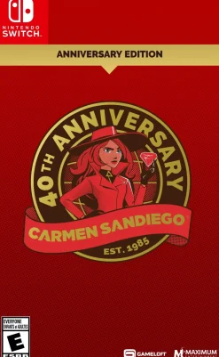 Carmen Sandiego 40th Anniversary Edition - Nintendo Switch