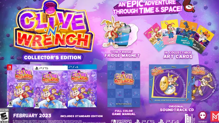 CLIVE N WRENCH COLLECTORS EDITION - PS4