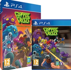 Coffee Crisis: Special Edition - PS4 [PAL IMPORT | PLAYS IN ENGLISH]