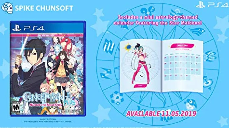 Conception Plus Maidens of the Twelve Stars Day One Edition - PlayStation 4