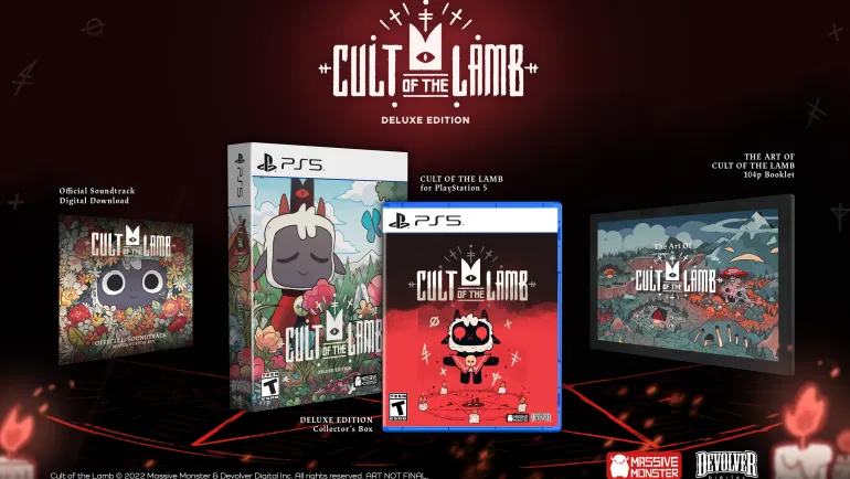 CULT OF THE LAMB DELUXE EDITION - PS5