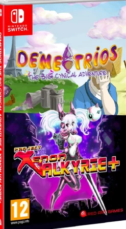 Demetrios the Big Cynical Adventure and Xenon Valkyrie+ - SWITCH [RED ART GAMES]