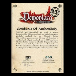 Demoniaca: Everlasting Night [ELITE EDITION] - SWITCH [VGNY SOFT]