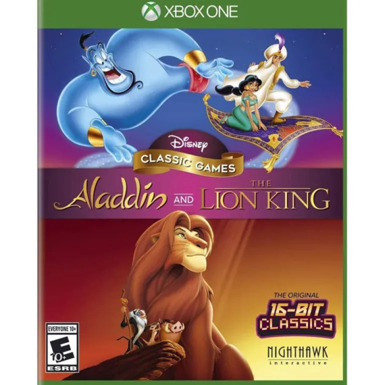 Disney Classic Games Aladdin and The Lion King - XBOX ONE