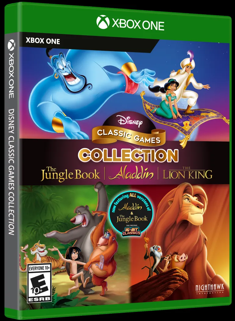 Disney Classic Games Collection : Aladdin, The Lion King, and The Jungle Book - XBOX ONE