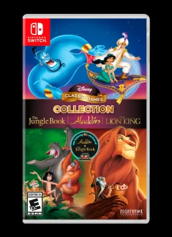 Disney Classic Games Collection : Aladdin, The Lion King, and The Jungle Book - Nintendo Switch