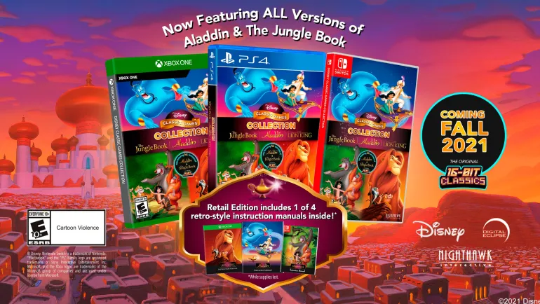 Disney Classic Games Collection : Aladdin, The Lion King, and The Jungle Book - PS4