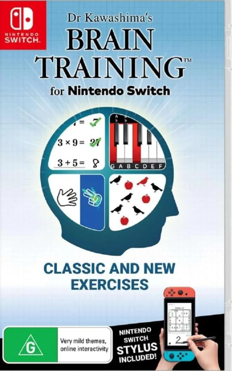 Dr Kawashima's Brain Training - Nintendo Switch