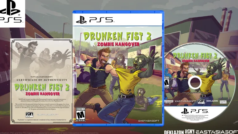 Drunken Fist DUAL PACK - Playstaton 5 (PRE-ORDER)