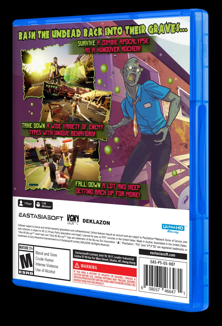 Drunken Fist DUAL PACK - Playstaton 5 (PRE-ORDER)