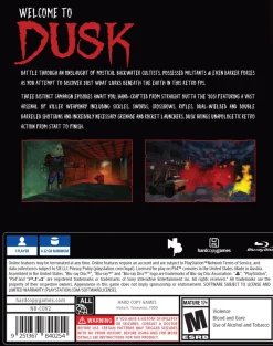 Dusk (Cover 2 Variant) - Playstation 4