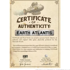 Earth Atlantis [Standard Edition] - SWITCH [VGNY SOFT]