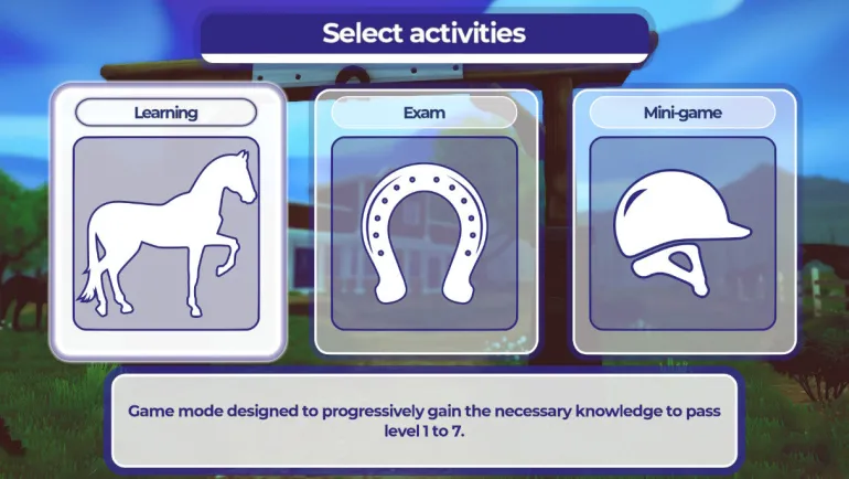 EQUESTRIAN TRAINING - SWITCH