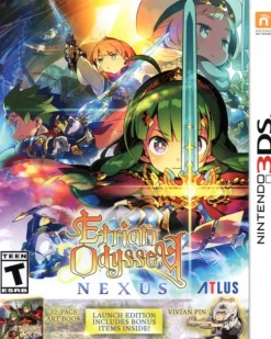 Etrian Odyssey Nexus Launch Edition - Nintendo 3DS (Free Shipping)