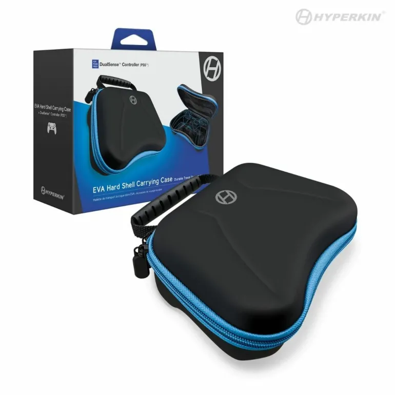 Eva Hard Shell Carrying Case for Dualsense Controller (Black) - PlayStation 5
