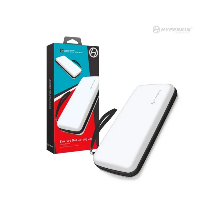 EVA Hard Shell Carrying Case (White/Black) for Nintendo Switch® OLED Model / Switch®