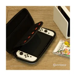 EVA Hard Shell Carrying Case (White/Black) for Nintendo Switch® OLED Model / Switch®