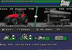 Farming Simulator 16-Bit Edition [SLG] - Sega Genesis / Mega Drive