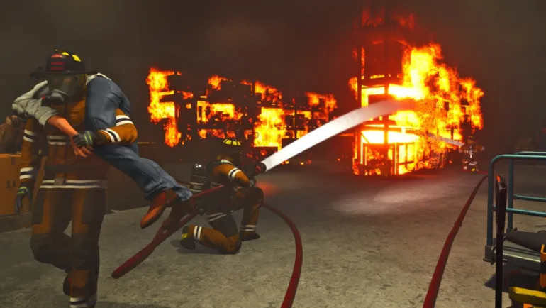 FIREFIGHTING SIMULATOR THE SQUAD - PS5
