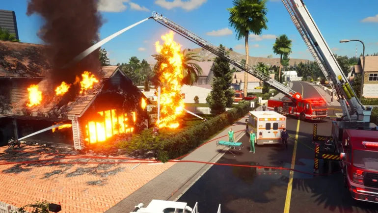 FIREFIGHTING SIMULATOR THE SQUAD - PS5