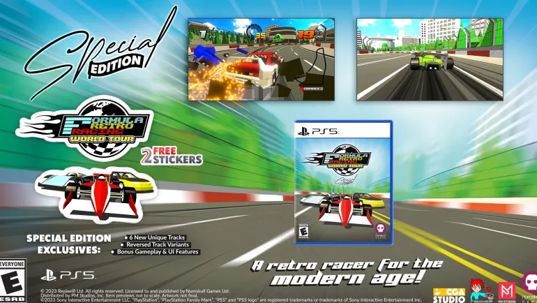 FORMULA RETRO RACING WORLD TOUR SPECIAL EDITION - PS5