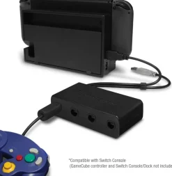 GAMECUBE CONTROLLER PORT ADAPTER (WIIU,NSW,PC,MAC)