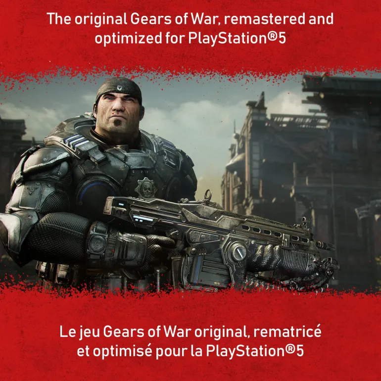 Gears of War: Reloaded (Disc) – PlayStation 5 (PRE-ORDER)