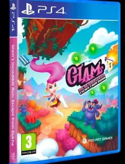 Glam's Incredible Run: Escape from Dukha - PS4 [RED ART GAMES]