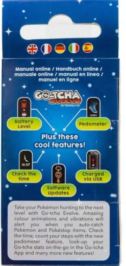 GO-TCHA Evolve [Black/Red] for Pokemon Go!
