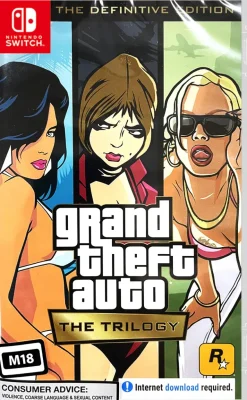 Grand Theft Auto the Trilogy The Definitive Edition [Asian English Import] - Nintendo Switch