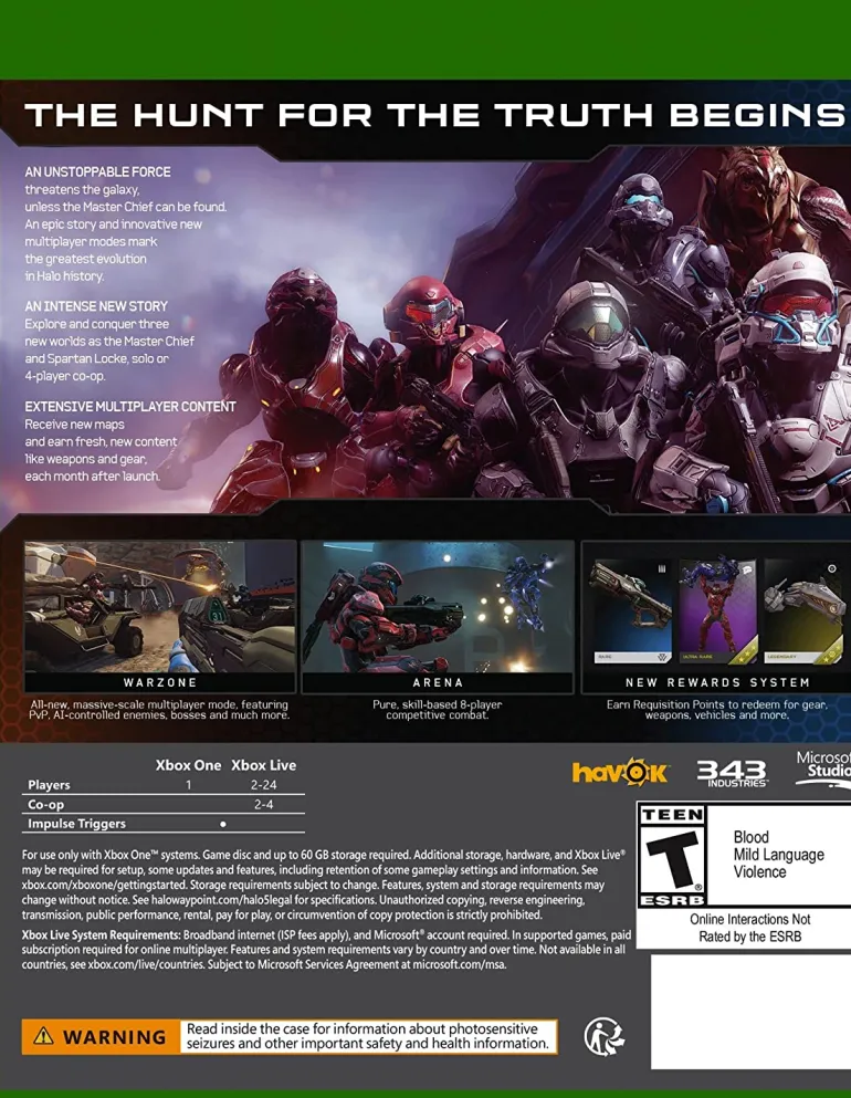 Halo 5 Guardians - XBOX ONE