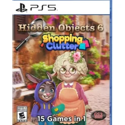 Hidden Objects 6 Shopping Clutter - 15 Games in 1 - PlayStation 5