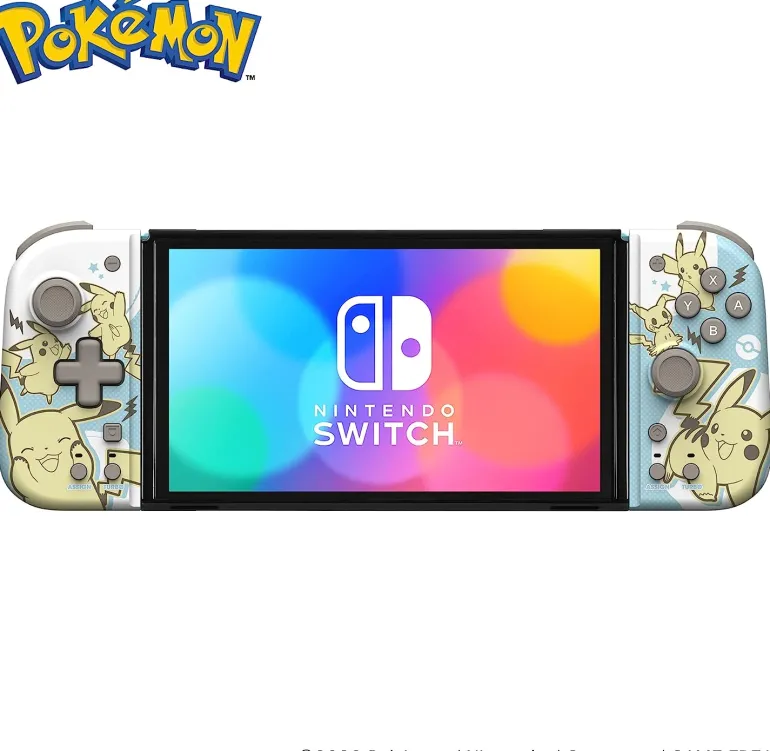 HORI Nintendo Switch Split Pad Compact (Pikachu & Mimikyu) - Nintendo Switch