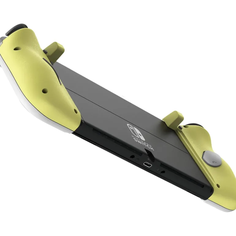 HORI Switch Split Pad Compact (Light Gray / Yellow)