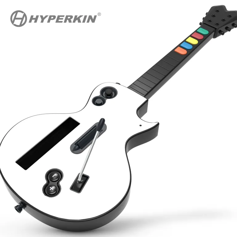 Hyper Strummer Guitar Nintendo Wii (Free Shipping)