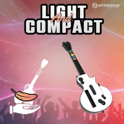 Hyper Strummer Guitar Nintendo Wii (Free Shipping)