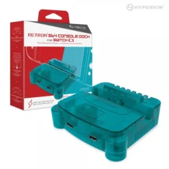 HYPERKIN RetroN S64 Console Dock for Switch (Turquoise) - SWITCH