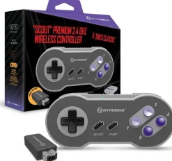 HYPERKIN Scout Premium 2.4 GHz Wireless Controller for SNES Classic Edition/ NES Classic Edition
