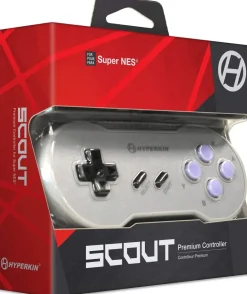 Hyperkin Scout Premium Controller for Super NES® (Gray)