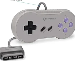 Hyperkin Scout Premium Controller for Super NES® (Gray)
