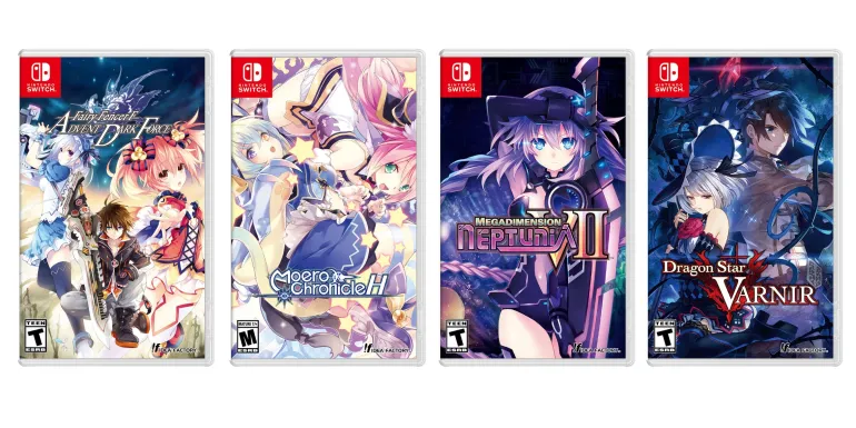 Idea Factory Reprint 4 Game Bundle Pack - Nintendo Switch (FREE SHIPPING)