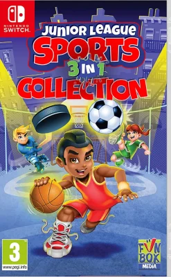 Junior League Sports 3-in-1 Collection (PEGI Import : Plays in English) - Nintendo Switch