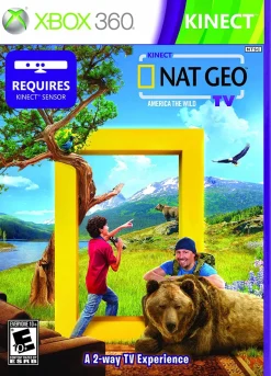 KINECT NAT GEO TV AMERICA THE WILD - XB360