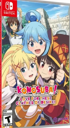 KONOSUBA: God's Blessing on this Wonderful World! Love For These Clothes Of Desire - Nintendo Switch