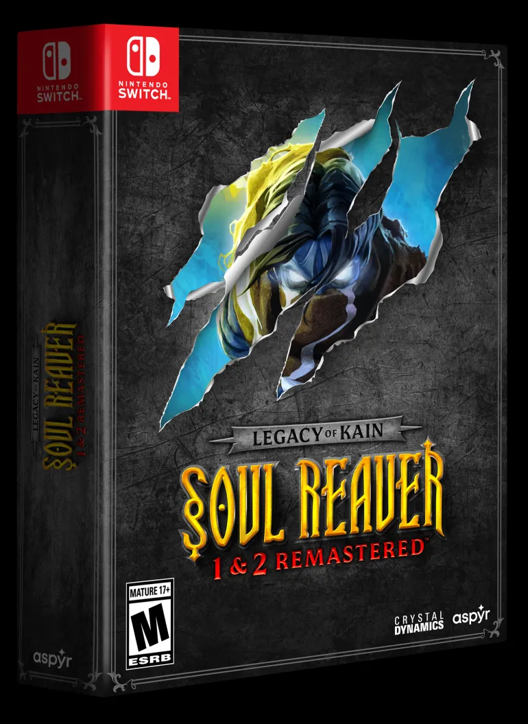 Legacy of Kain Soul Reaver 1&2 Remastered Deluxe Edition - Nintendo Switch (PRE-ORDER)